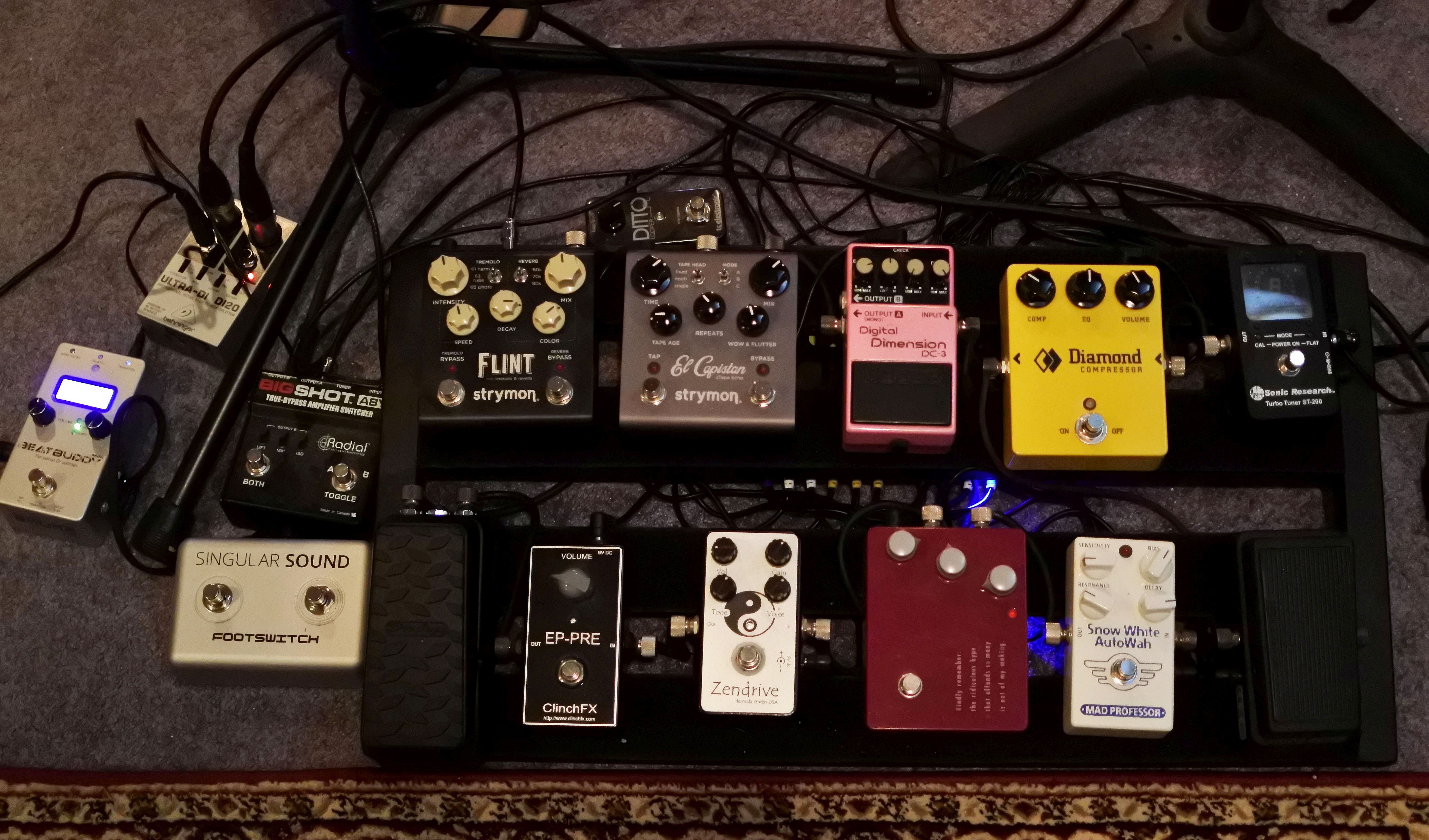How Many Pedals On Your Board? The Canadian Guitar Forum